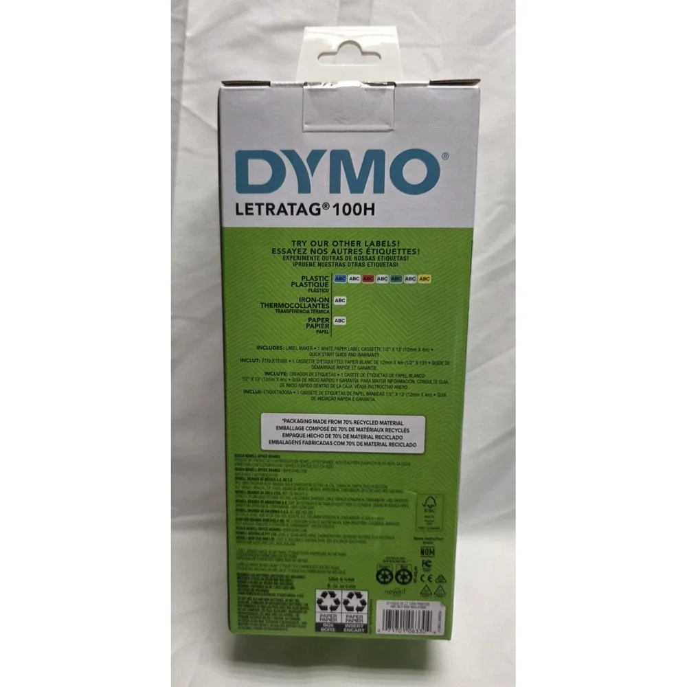 Dymo‎ LetraTag 100H Plus Handheld/portable Label Maker (2174534)